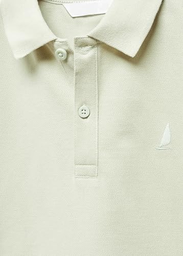 Image of Alan Jones Clothing Boy's Cotton Regular Fit Polo T-Shirt