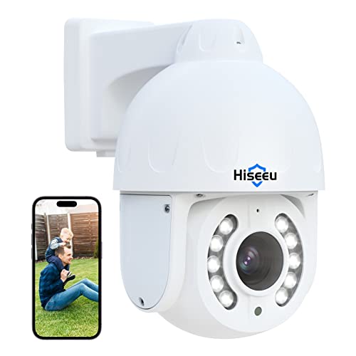 Hiseeu 5MP PoE PTZ Home Security Camera