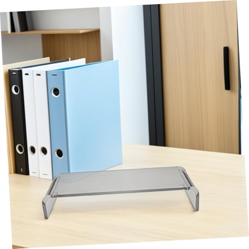 Support moniteur en acrylique contre le chat protégeant le clavier du bureau - 6