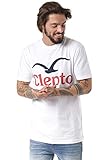 Basic Shirt Cleptomanicx Herren T-Shirt Big C.I. T-Shirt