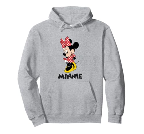 Sweat à capuche Minnie Disney Classic pull imprimé pour femme mode casual