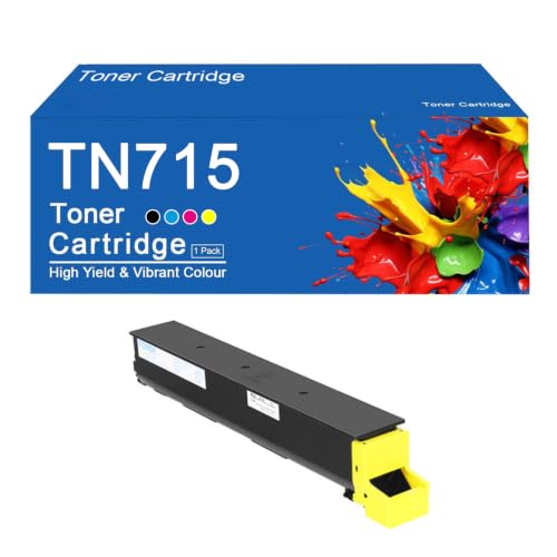 Cartouche TN715 Yellow de remplacement pour bizhub C751i : optimisez vos coûts d'impression