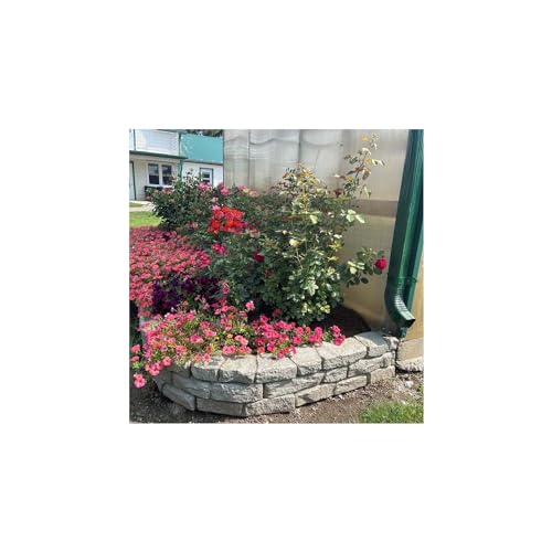 Image of RTS Home Accents Rock Lock Landscape Edging and Border End Rock Set with 18-Inch Spike (Pack of 3)