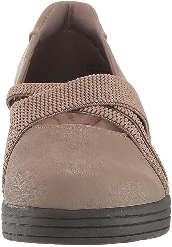 Easy Street Women's Inga Mary Jane Flat, Taupe Matte, 10 X-Wide | Image 1