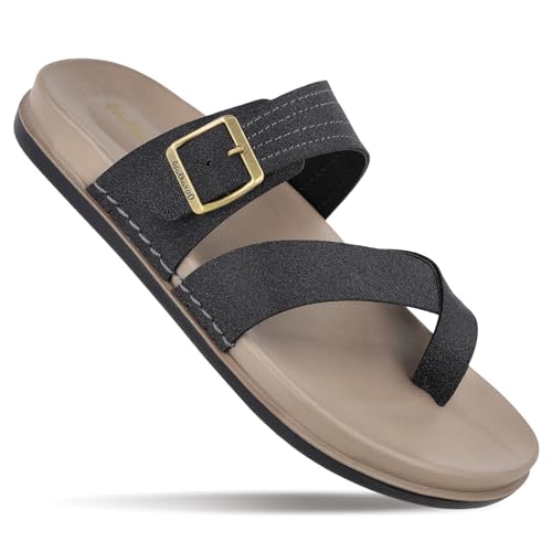 Image of WALKAROO Comfort Sandal For Men's|CloudStep Dual-Density PU Sole - Ultimate Comfort|Stylish Casual Wear|WE1353