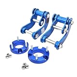 Compatible With Toyota Hilux Compatible With VIGO 2005-2014 Front Strut Absorber Spacers & Rear Comfort G-Shackle Lift Kit 2