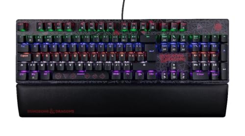 Clavier Donjons et Dragons Konix Mecha Gris pour gaming - 3