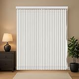 Contrôle de la lumière: Ces Rideaux en Tissu À Lamelles permettent une rotation de 180 degrés pour ajuster lumière et intimité. Idéaux pour vos grandes fenêtres, ces Stores Lamelle Vertical assurent un fonctionnement silencieux et fluide