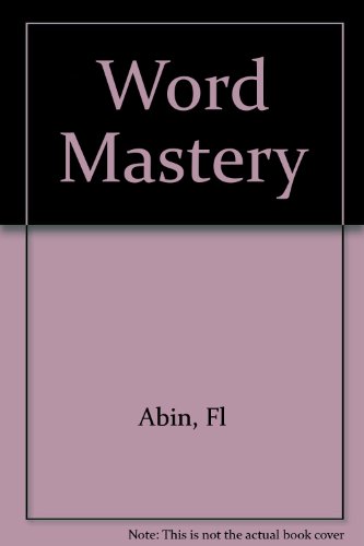 Word Mastery 083882000X Book Cover