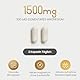 Magnesium glycinat 180 Kapseln – 300 mg elementares Magnesium pro Portion – 1500 mg Magnesiumbisglycinat pro Dosis – Hochdosiert und ohne Zusatzstoffe – VitaBright Bio-Magnesiumbisglycinat
