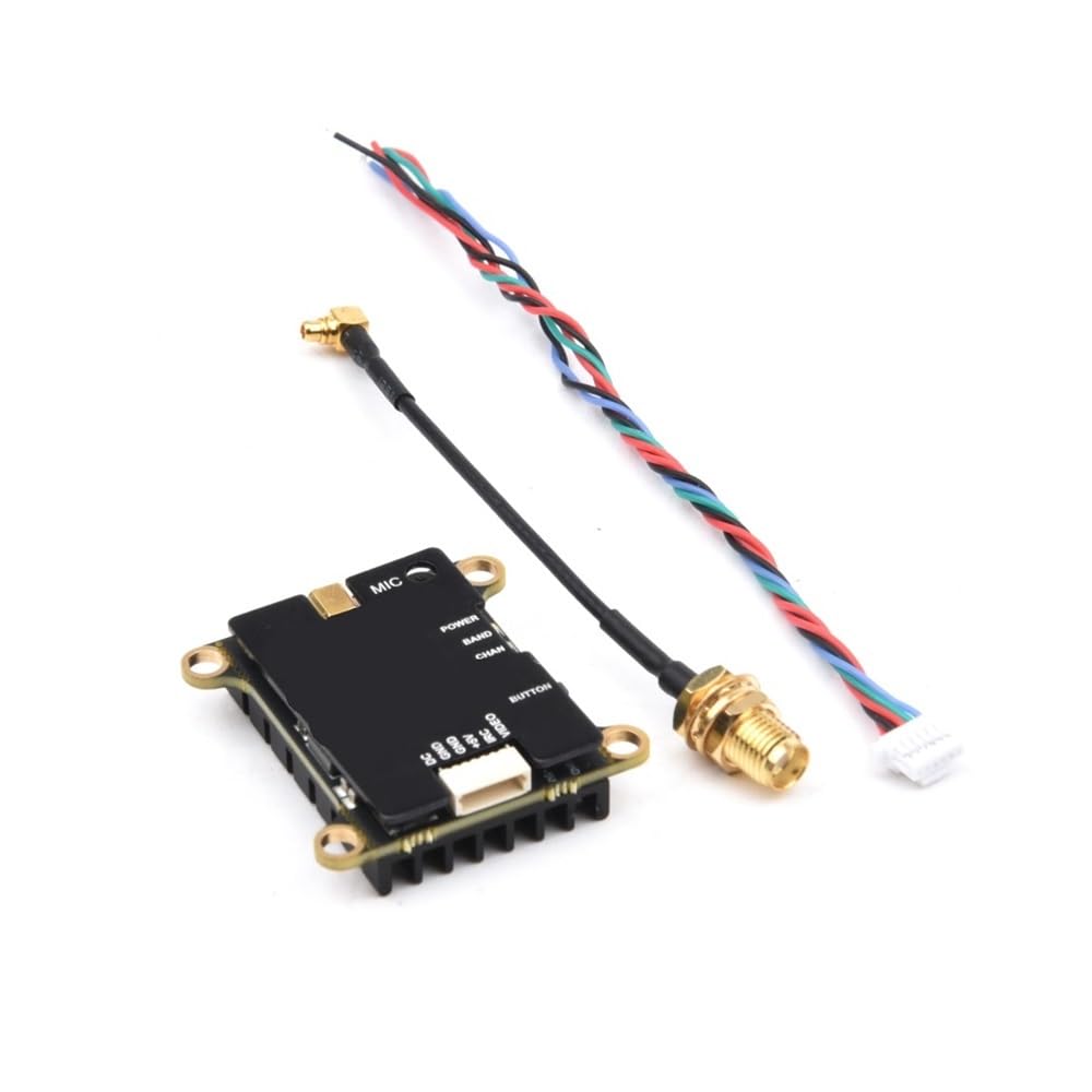Zestaw FPV kombi z kamerą 1500TVL, anteną 5,8 1,6 W, anteną 2,5 W, anteną 2500 mW, 64-kanałowym nadajnikiem wideo RC832S/RC832 i monitorem 7-calowym. Kompatybilny z obudową FPV (tylko 2,5 W VTX)