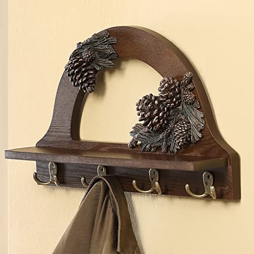 Percheros Para Colgar Abrigos Entryway Hooks Handmade Home Wall Mounted Racque Bedroom Living Room Metal Entryway Coat Entryway Wall Mounted with 4 Hooks Perchero Para Colgar Bolsa - Image 5
