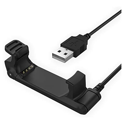 Replacement Charger Compatible with Forerunner 220, KELIFANG Replacement Charging Dock Clip Compatible with Forerunner 220 Smart Watch, Data Sync, USB Charging Cable (3.3ft) Cover