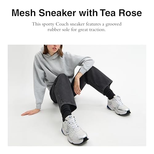 Coach Women's Tea Rose Mesh Sneaker2