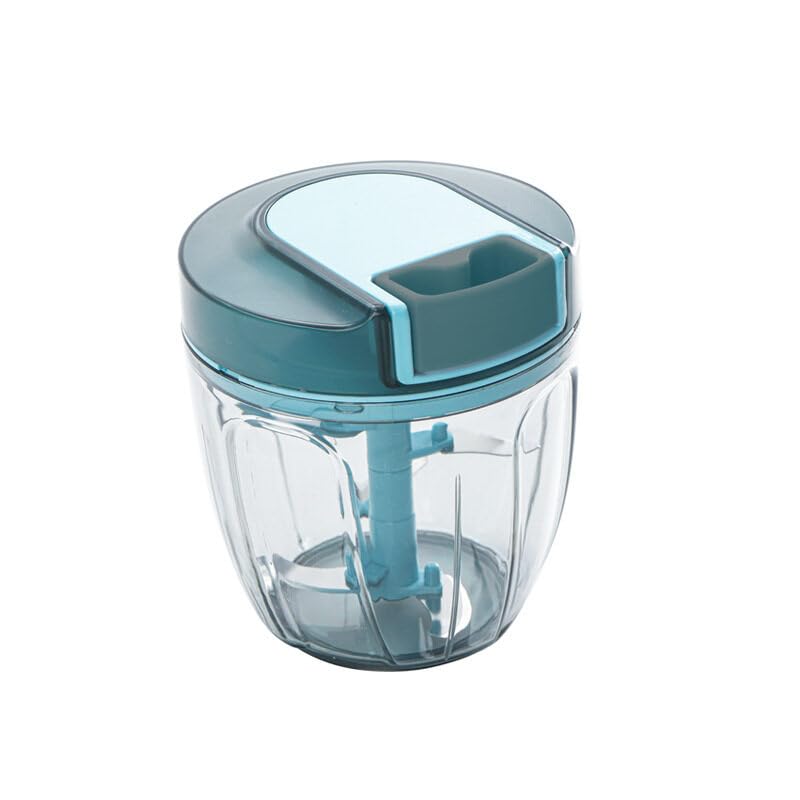 Gojiny 650ml Hand Pull String Garlic Mincer Onion Cutter Manual Food Processor Vegetable Chopper Suitable for Garlic, Ginger, Onion, Fruits, Meat, Nuts