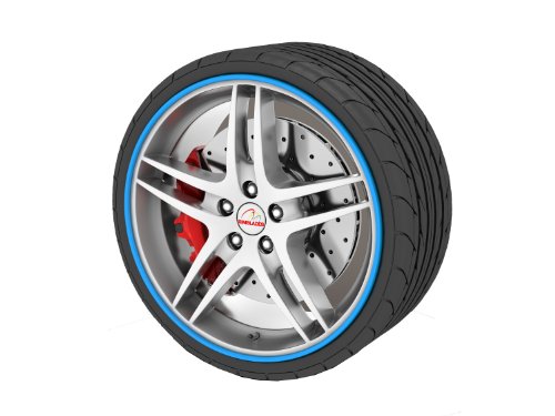 Rimblades SS5131 Ultra Blue Alloy Wheel Protection For Cars And Other Vehicles - Universal Easy Fit Self-Adhesive Up to 22 Inch