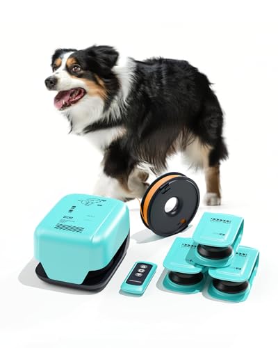 TianfuSpanda Dog Chasing Game Dog Agility Equipment Motorized Line Dog Toys for Large Dogs Burns Off Your Dogs Energy and Trains Agility for Indoor/Outdoor/Lawn