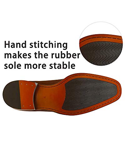 Image of Men's Dress Shoes Oxford Formal Modern Leather Shoes for Men