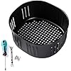 Air Fryer Replacement Basket for Power XL 5.3QT,Air Fryer Accessories for Gowise USA 5.8QT,Non-Stick Fry Basket