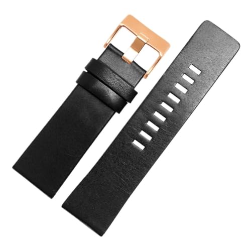 Bracelet de montre en cuir 26mm 28mm 30mm 32mm pour Diesel DZ7333