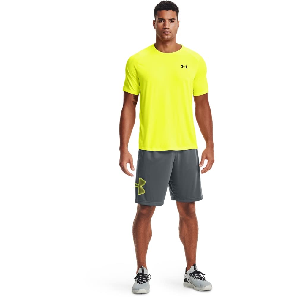 Under Armour Tech Graphic Short, Short Homme, Blue Circuit / Black, XS