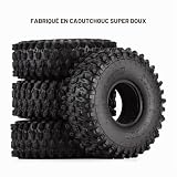 Injora pneus crawler 1,9 de 120 mm avec insert en mousse photo 5