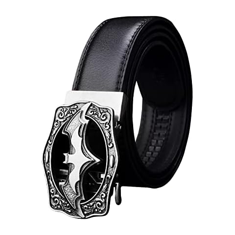 QHA Batman Automatic Ratchet Leather Belt Cover