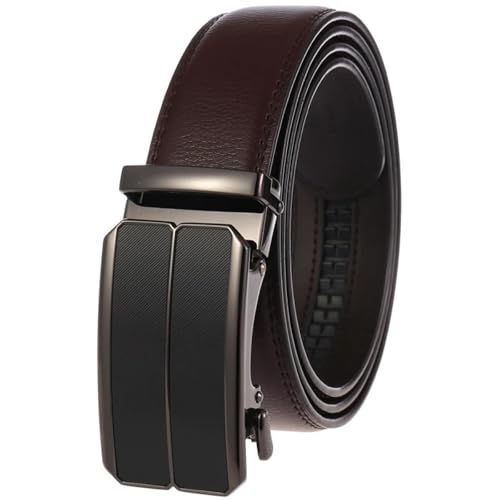 Men Automatic Buckle Belts for Men Genuine Leather Luxury