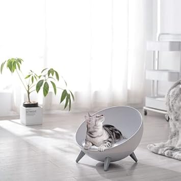 24x7 eMall Pet Sofa Chair Ergonomic Circle Canopy for Sitting Sleeping, Inner Size 16 X 16 Inches for Cats and Small Dogs