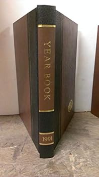 Hardcover The World Book Year Book, 1991 Book