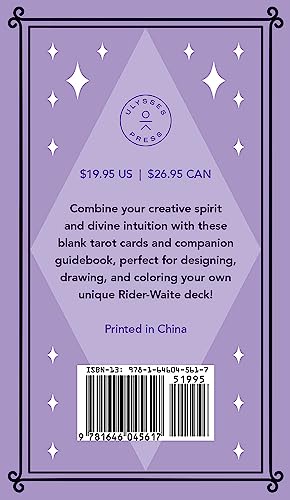 DIY Tarot: 78 Customizable Blank Tarot Cards to Create Your Personal Rider-Waite Deck (Tarot/Oracle Decks)