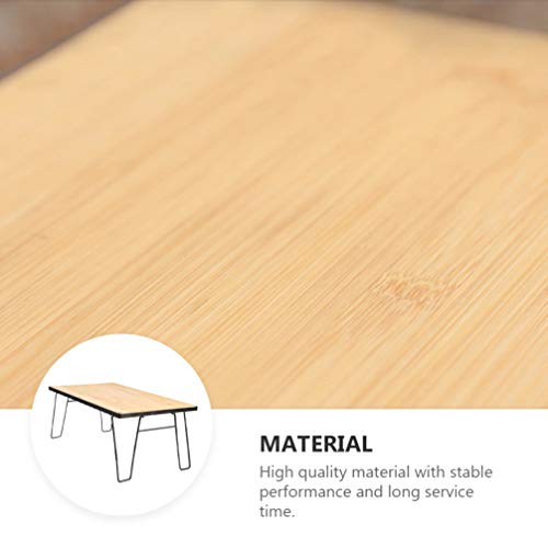 BESPORTBLE Mesa de acampamento dobrável utilitária pequena mesa de cozinha para piquenique ao ar liv