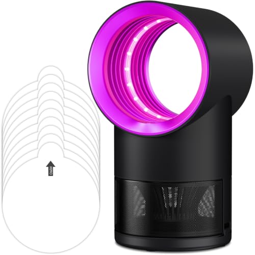Image of Fly Trap Indoor, Gnat Traps House Indoor, Indoor Pink Insect Trap with Timer