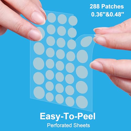Fxxoee Pimple Patches For Face, 288 Hydrocolloid Patches, Effectively Cover And Repair Acne And Blemishes, Promoting Skin Regeneration. Ideal For Makeup thumb #3