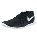 Nike Men's Free 5.0 Black/White/Dark Grey/Cl Grey Running Shoe 12 Men US