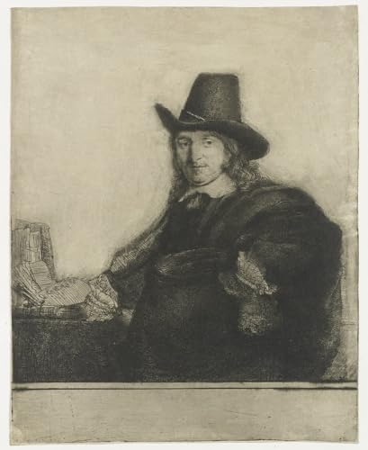 Affiche impression d'art Jan Asselijn par Rembrandt reproduction sur toile de maître 60x90cm