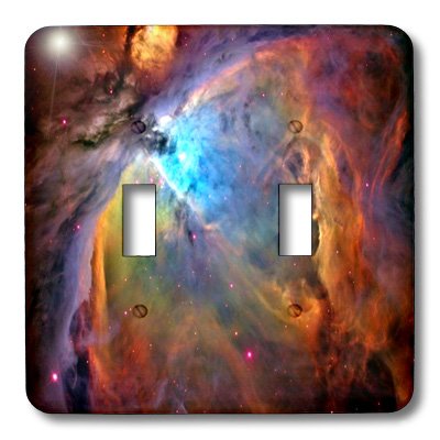 Orion Nebula double interrupteur à bascule plaque murale décoration lsp_100371_2