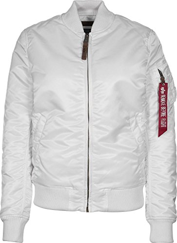 Preisvergleich Produktbild ALPHA INDUSTRIES Damen MA-1 VF 59 Wmn Jacke, White, S