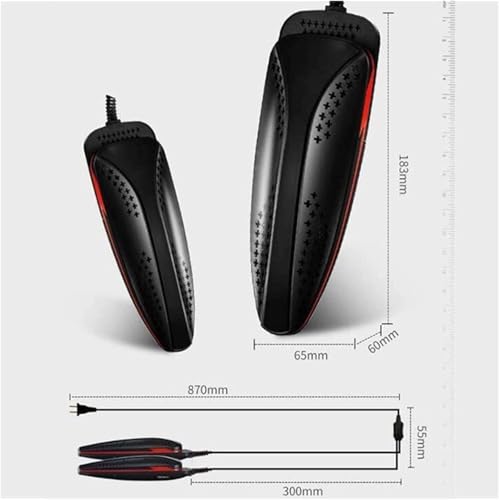 Secador eléctrico portátil para zapatos y botas miniatura 4