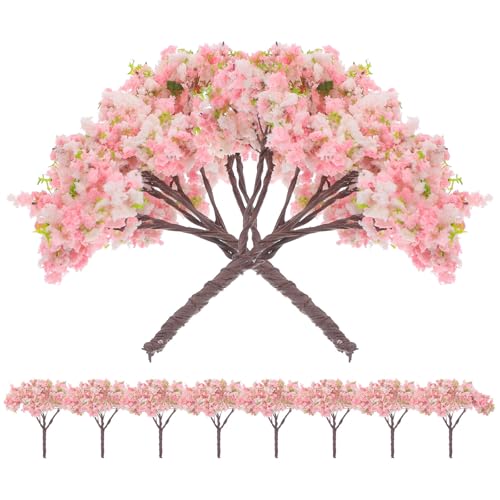 NOLITOY �l�H���̖� 10�{�Z�b�g �}�C�N���c���[���f�� �~�j���i�͌^�p �F�����ɂ����v���X�`�b�N�� �����A���T���h�e�[�u��DIY���� �z�[���f