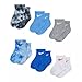 Nike Toddler Baby Boy Socks White/Blue 6 Pairs, Size 6-12 Months