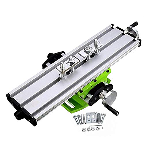 Compound Table Working Cross Slide Table Worktable for Milling Drilling Bench Multifunction Adjustable X-y