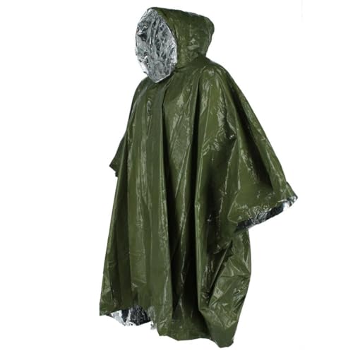Poncho de pluie thermique réutilisable pour vos randonnées et bivouacs