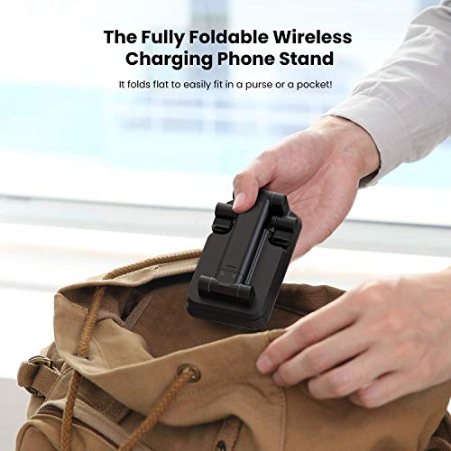 Image of 2 in 1 Wireless Charger, Dual Wireless Charging Desk Phone Stand