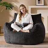 ATCROSS Giant Plush Bean Bag Chair Overs...