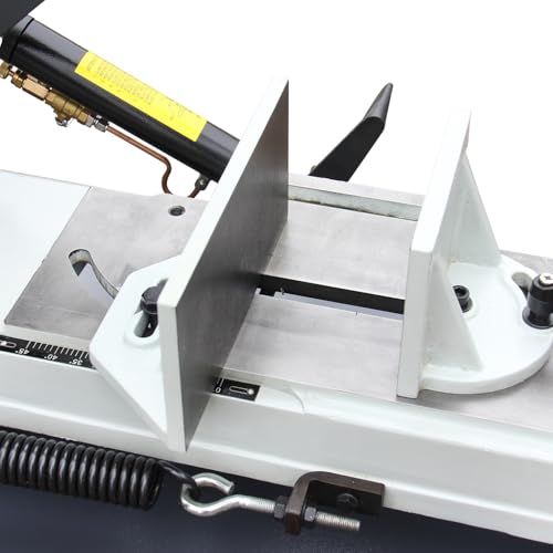 KAKA INDUSTRIAL BS-912B Metal Band Saw 9" Horizontal Metal Cutting Band Saw 4 Steps Blade Speed 115V&230V Dual Voltage Prewired 1PH