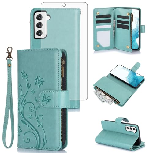 Coque Samsung S22 Plus YM020 UK Vert Housse de Protection Arrière