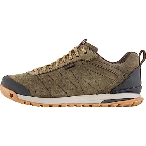 Oboz Bozeman Low Leather Hiking Shoe - Men's Canteen 10 Wide #TOP8