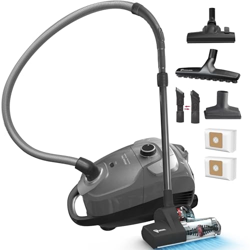 Akitas C11WT Bagged Canister Vacuum