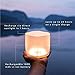 MPOWERD Luci Lux: Solar Inflatable Lantern Rechargeable via Solar or USB-C, 65 Lumens, Matte Finish + Warm White LEDS| Lasts Up to 24 hrs, Waterproof, Camping, Backpacking, Emergency Kits